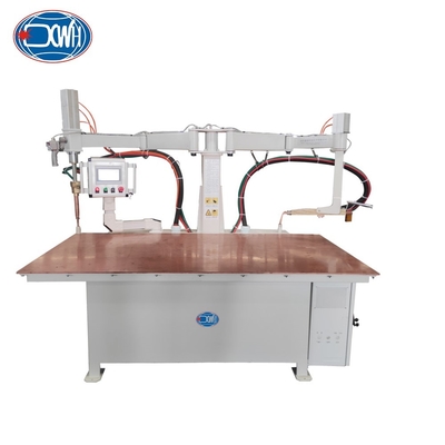 अच्छी कीमत AC220V/380V/50Hz हैंडहेल्ड रेज़िस्टेंस मैनुअल स्पॉट वेल्डर रॉकर आर्म प्लेटफार्म ऑनलाइन