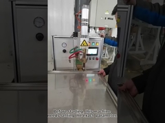 टेबल स्पॉट वेल्डिंग मशीन के स्टेनलेस दर्पण सतह की वेल्डिंग