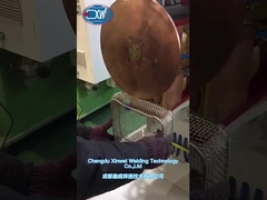 सीम वेल्डर के साथ 3 मिमी + 0.5 मिमी स्टेनलेस टोकरी वेल्डिंग