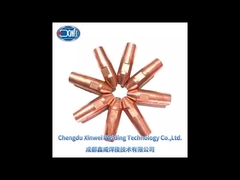 स्पॉट वेल्डिंग कैप युक्तियों का प्रदर्शन