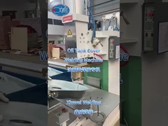 तेल टैंक कवर को 14 बिंदु वेल्डिंग मशीन से वेल्डिंग