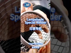 स्थिर स्पॉट वेल्डर के साथ लैंपशेड वेल्डिंग