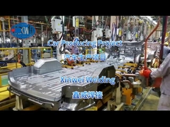 कार उत्पादन परियोजना में प्रयुक्त पोर्टेबल स्पॉट वेल्डिंग मशीन