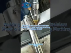 लेजर वेल्डिंग मशीन के साथ 3 मिमी स्टेनलेस शीट वेल्डिंग