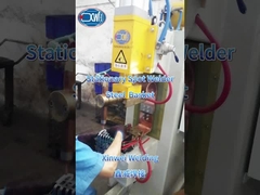 MFDC स्थिर स्पॉट वेल्डर के साथ वेल्डिंग धातु के बर्तन