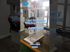 ऊर्ध्वाधर वेल्डिंग मशीन के साथ धातु शीट वेल्डिंग