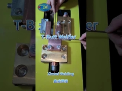 वेल्डिंग 3+3 मिमी स्टील के तार के साथ T प्रकार बट वेल्डर