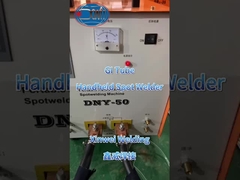 एकल पक्षीय स्पॉट वेल्डिंग मशीन के साथ वेल्डिंग जीआई ट्यूब