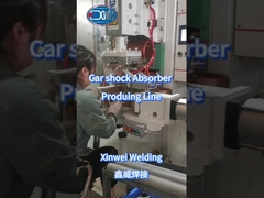 प्रक्षेपण वेल्डिंग मशीन के साथ वेल्डिंग शॉक एब्सॉर्बर