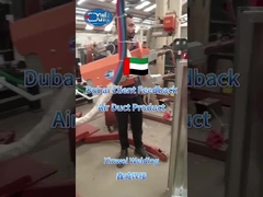 सस्पेंशन स्पॉट वेल्डर मशीन के साथ वेल्डिंग हवा नलिका