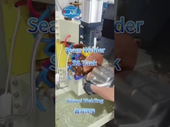 वेल्डिंग 1+1 मिमी स्टेनलेस स्टील टैंक सीम वेल्डर के साथ