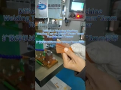 गैस हाइड्रोलिक डिफ्यूजन वेल्डिंग मशीन के साथ रेड कॉपर वेल्डिंग