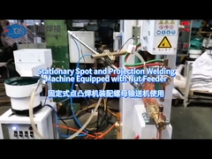 वायवीय AC380V स्थिर स्पॉट वेल्डिंग मशीन, 10000N मैनुअल स्पॉट वेल्डर