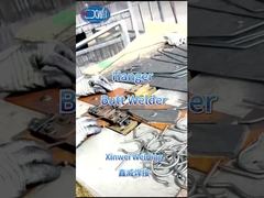 बट वेल्डिंग मशीन के साथ वेल्डिंग हैंगर