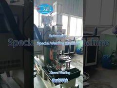 प्रतिरोध कार्बन स्टील कार ब्रेक बेस प्लेट के लिए स्वचालित वेल्डर स्पॉट वेल्डिंग