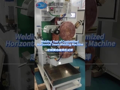 160Kva Mfdc शीट मेटल वर्टिकल लोंगिट्यूडिनल रोलर रोलिंग सीम वेल्डर टैंक