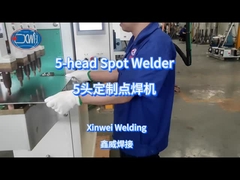 वेल्डिंग गैल्वेनाइज्ड शीट पांच सिर के साथ स्पॉट वेल्डिंग मशीन