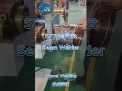 सीम वेल्डिंग मशीन से स्टेनलेस स्टील एयर डक्ट की वेल्डिंग